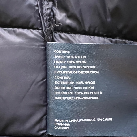 Nautica ~Men Quilted Puffer Jacket~ Water Resistant~ Size 2XL Black - Picture 8 of 10